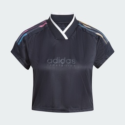 TIRO SUMMER CROPPED JERSEY  - Black