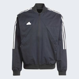 TIRO WOVEN BOMBER JACKET  - Black