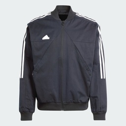 TIRO WOVEN BOMBER JACKET  - Black