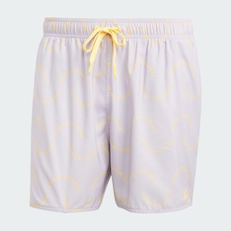WAVE LOGO CLX SWIM SHORT  - Silver Dawn