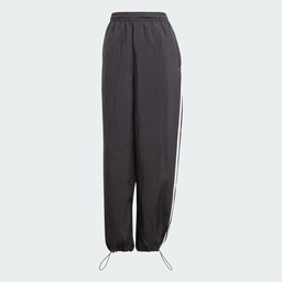 WOVEN BALLOON PANTS  - Black