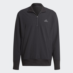 Z.N.E. WOVEN QUARTER ZIP  - Black