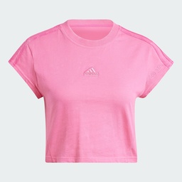 ALL SZN GARMENT WASH 3-STRIPES BABY T-SHIRT - Pulse Magenta