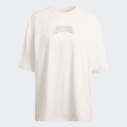 BAND MERCH GRAPHIC BOYFRIEND TEE - Putty Mauve