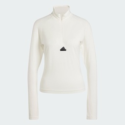 CITY ESCAPE QUARTER-ZIP LONG SLEEVE - Off White