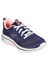 GO WALK ARCH FIT 2.0 - VIVID SUNSET - NAVY & HOTPINK