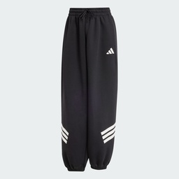 FUTURE ICONS THREE STRIPES PARACHUTE PANT - Black