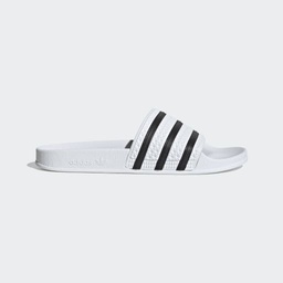 ADILETTE SLIDES - White / Core Black / White