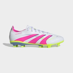 PREDATOR LEAGUE FIRM/MULTI-GROUND BOOTS - Cloud White / Lucid Pink / Lucid Lemon
