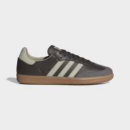SAMBA OG SHOES - Brown / Putty Grey / Gold Metallic