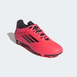 F50 CLUB FLEXIBLE GROUND BOOTS - Turbo / Aurora Black / Platinum Metallic