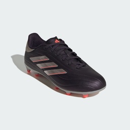 COPA PURE 2 LEAGUE FIRM GROUND BOOTS KIDS - Aurora Black / Platinum Metallic / Turbo