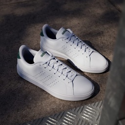 ADVANTAGE 2.0 SHOES - Cloud White / Core Black / Collegiate Green