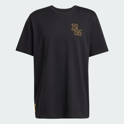 REAL MADRID HEAVY COTTON T-SHIRT - Black