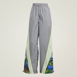 ADIDAS BY STELLA MCCARTNEY EARTH COLLAGE WOVEN TRACK PANTS - Grey