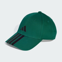 [4067902596396] 3-STRIPES NEW LOGO BASEBALL CAP - Green
