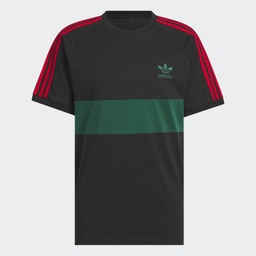 3-STRIPES PANEL TEE - Black