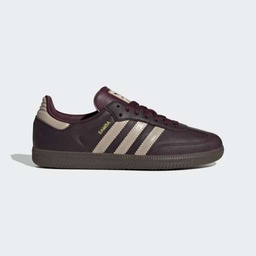 SAMBA OG SHOES - Maroon / Crystal Sand / Gold Metallic