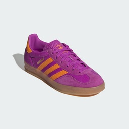 GAZELLE INDOOR SHOES - Purple Burst / Eqt Orange / Gum