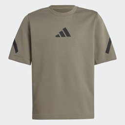 ADIDAS Z.N.E. T-SHIRT KIDS - Brown
