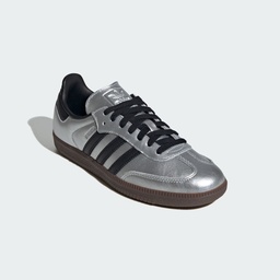 SAMBA OG SHOES - Silver Metallic / Core Black / Gum