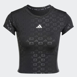 HYPERGLAM TRAINING EMBOSS T-SHIRT - Black