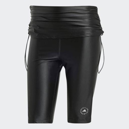 ADIDAS BY STELLA MCCARTNEY ROLL-TOP SHORTS - Black