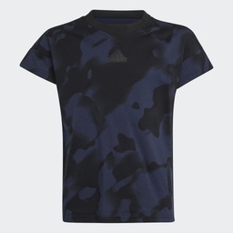 FUTURE ICONS CAMO PRINTED T-SHIRT KIDS - Black / Legend Ink / Black