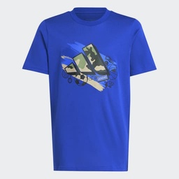 TRAINING GRAPHIC T-SHIRT - Blue