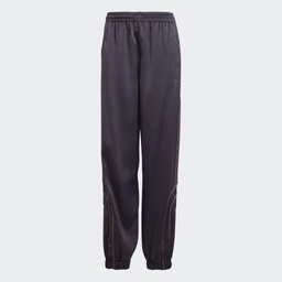 PIPING LOOSE TRACK TRACKSUIT BOTTOMS - Purple