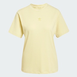 ESSENTIALS WIDE RIB T-SHIRT - Powder Yellow