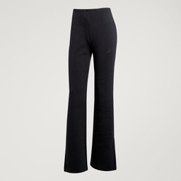 SOFT LUX FLARED TRACKSUIT BOTTOMS - Black