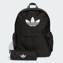 [4068808814164] BACKPACK WITH PENCIL CASE - Black / Black