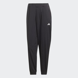 AEROREADY TRAIN ESSENTIALS MINIMAL BRANDING WOVEN JOGGERS  Black / White