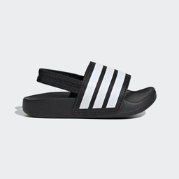 ADILETTE ESTRAP SLIDES KIDS  Core Black / Cloud White / Core Black