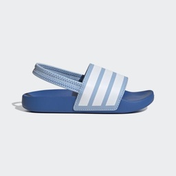ADILETTE ESTRAP SLIDES KIDS  Clear Sky / Cloud White / Bright Royal