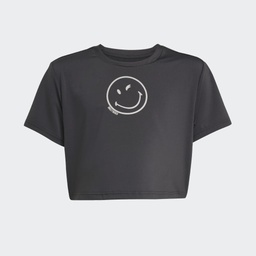 ADIDAS X SMILEYWORLD TRAINING T-SHIRT KIDS - Black / White