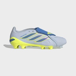 PREDATOR LEAGUE FOLD-OVER TONGUE FIRM GROUND FOOTBALL BOOTS - Crystal Sky / Ray Blue / Team Solar Yellow 2