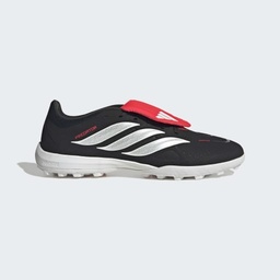 PREDATOR LEAGUE FOLD-OVER TONGUE TURF FOOTBALL SHOES - Core Black / Cloud White / Lucid Red