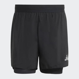 ADI365 RUNNING ESSENTIALS 2IN1 SHORTS - Black