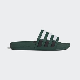 ADILETTE OG CF SLIDES - Green/Collegiate Green/Ftwr White
